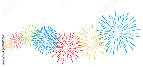 Silvester Feuerwerk Dekoration