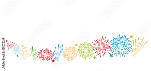 Silvester Feuerwerk Dekoration