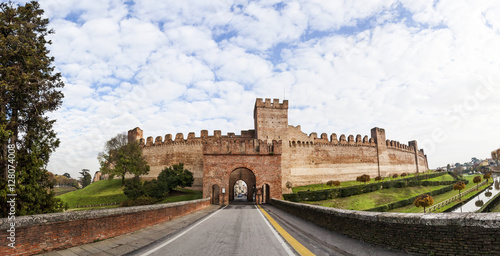 Fort of walled city Cittadella photo
