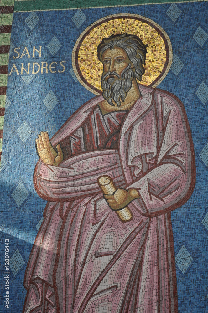 Saint Andrew Figure at Osorno Church in Chile