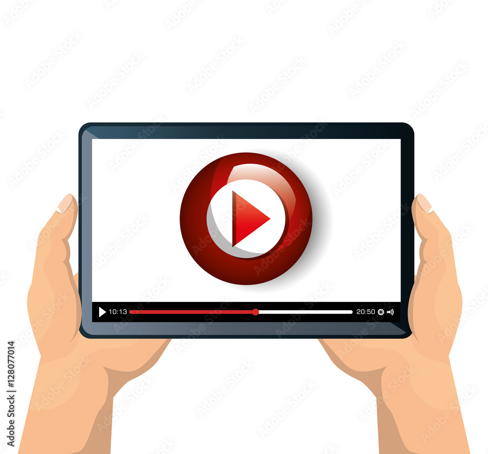 live straming concept isolated icon vector illustration design live straming concept isolated icon vector illustration design