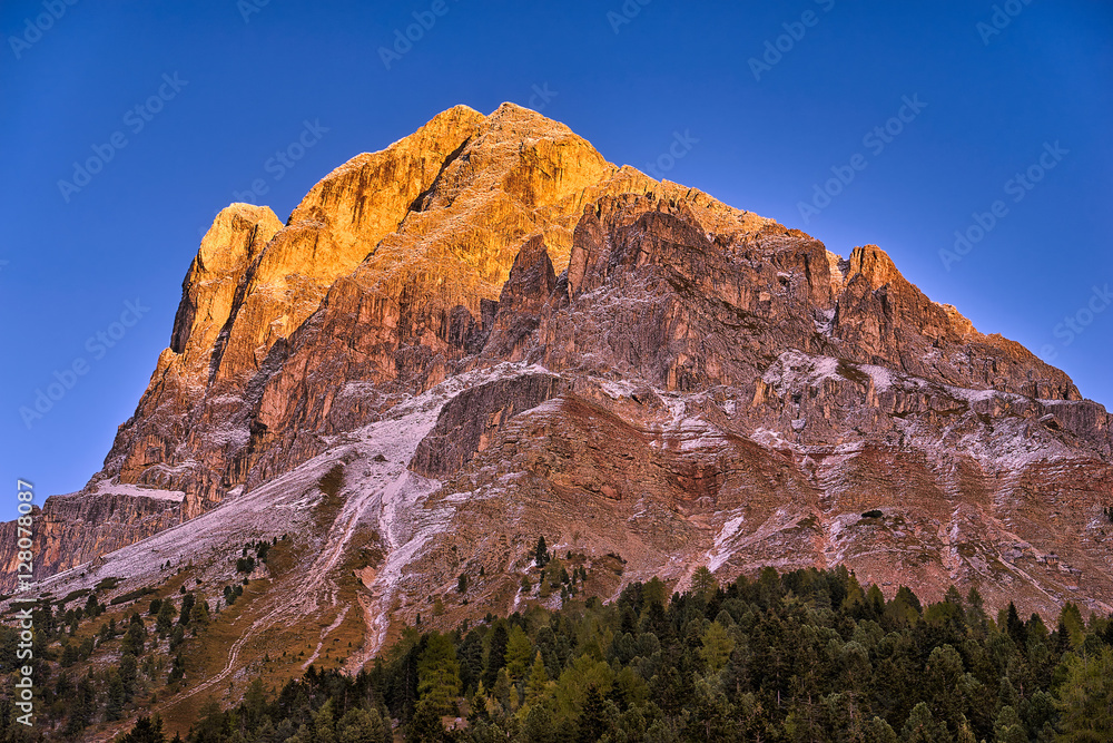 Sunset in Dolomites