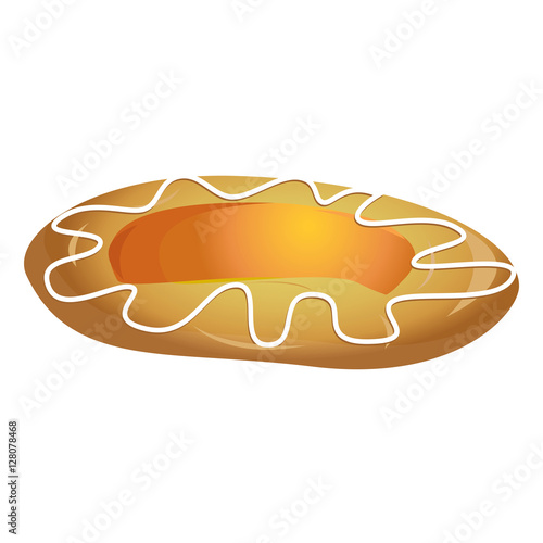 Orange danish