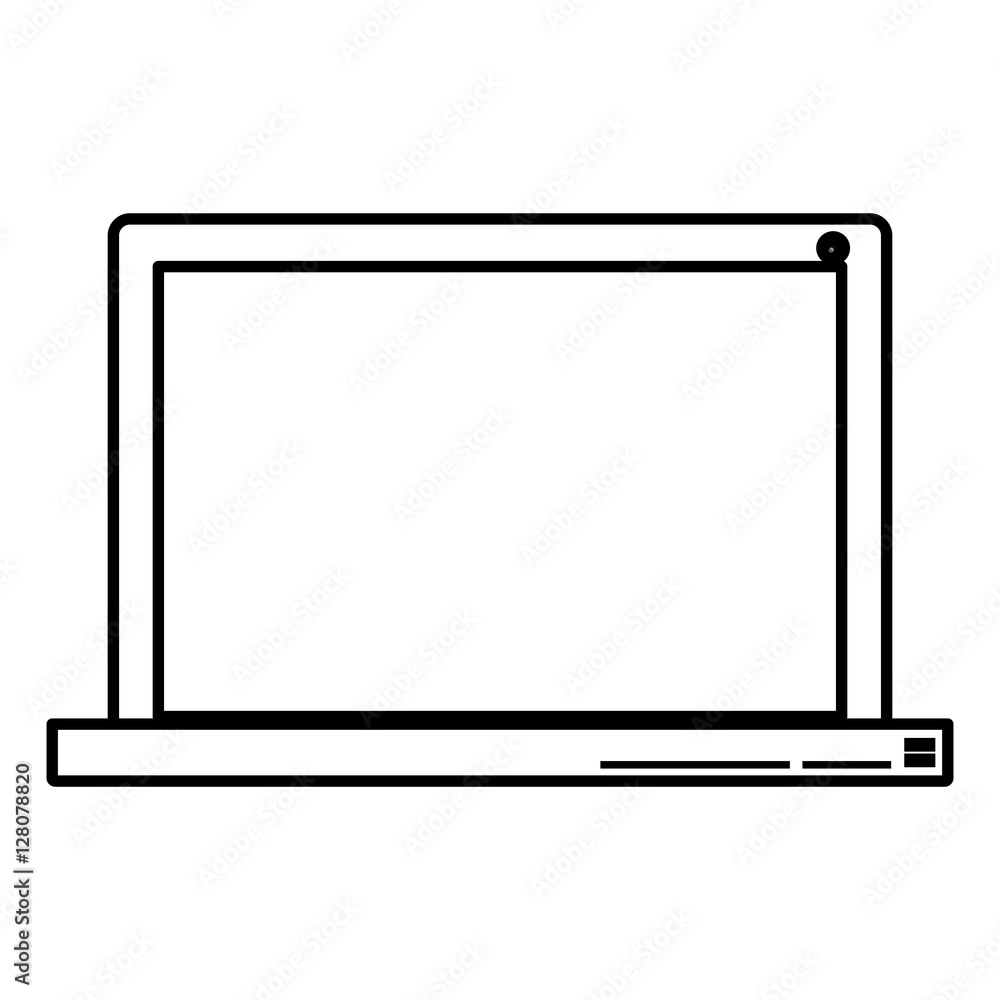 Laptop icon. Device gadget technology and electronic theme. Isolated design. Vector illustration Laptop icon. Device gadget technology and electronic theme. Isolated design. Vector illustration