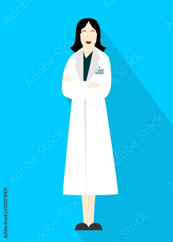 the scientist woman