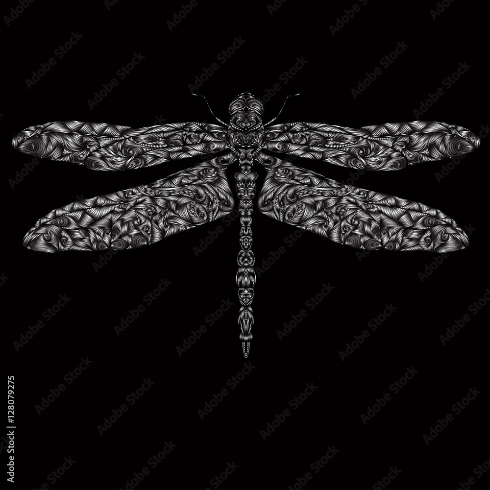 Zentangle stylized dragonfly . Hand-drawn vector illustration. Zentangle stylized dragonfly . Hand-drawn vector illustration.