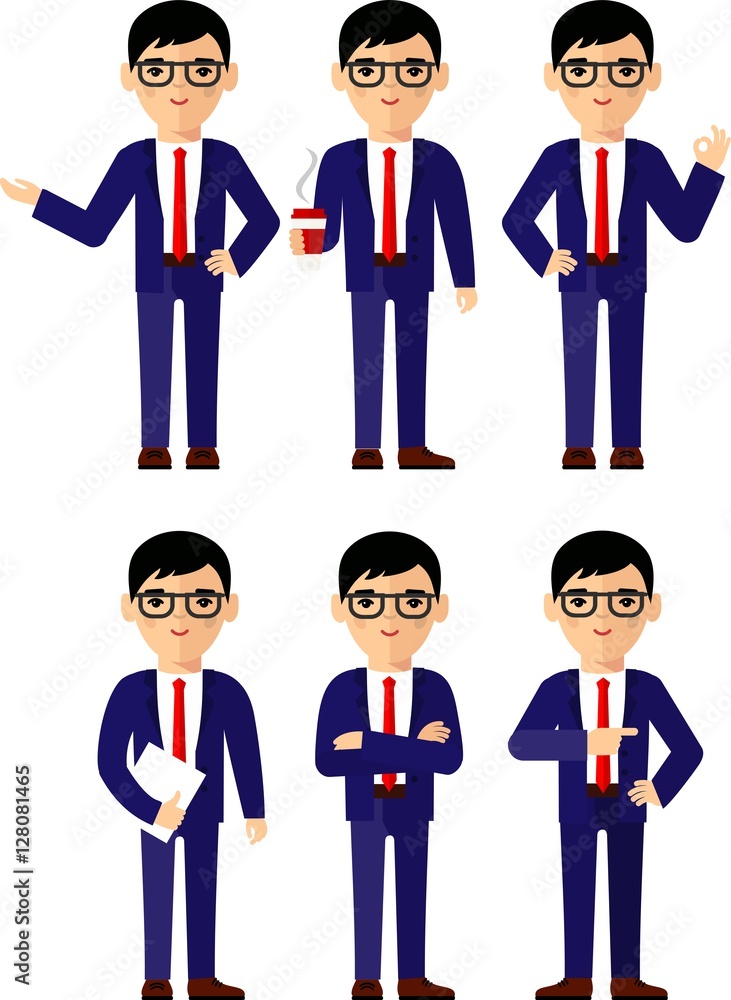 illustration of business people in different positions .
illustration of business people in different positions .