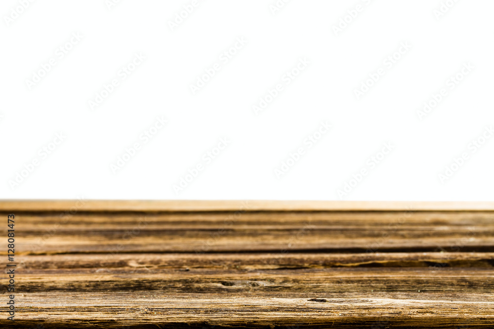 Fototapeta premium perspective of wooden boards