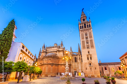 Seville, Spain. Cathedral of Saint Mary of the See. photo