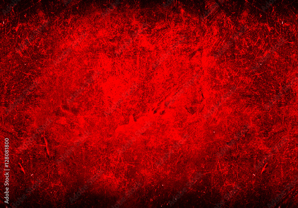 old grunge red and black wall background texture