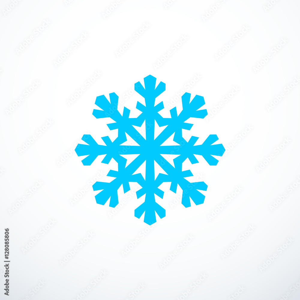Vector snowflake icon Vector snowflake icon