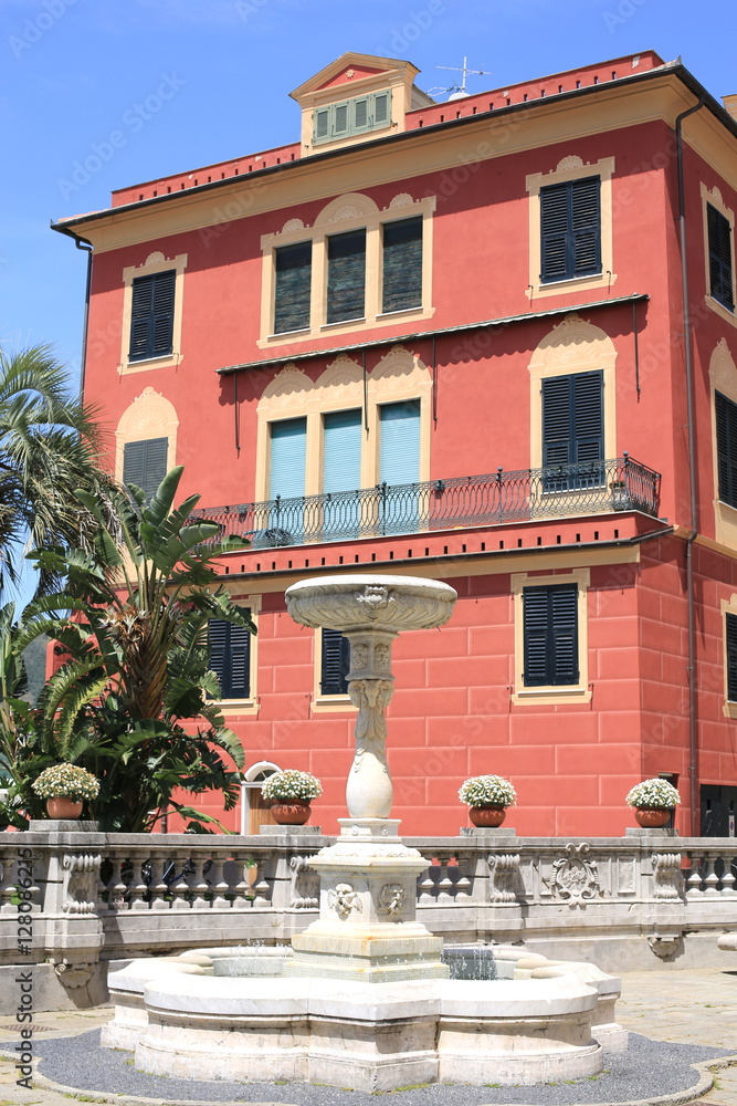 Historic Palace in Sestri Levante, Liguria, Italy