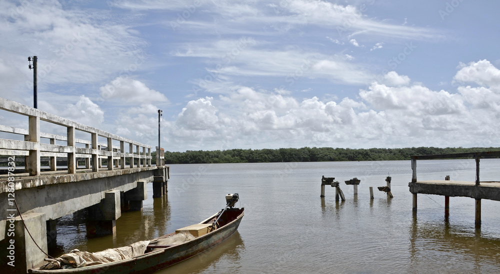 Obraz premium River san Francisco. Brazil