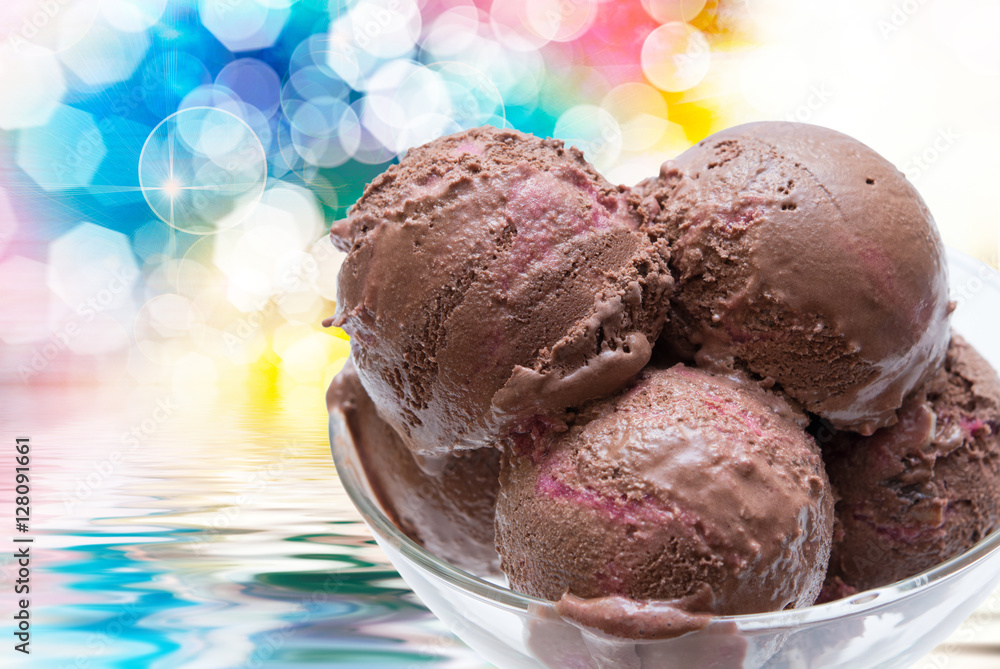 Ice cream close up Ice cream close up