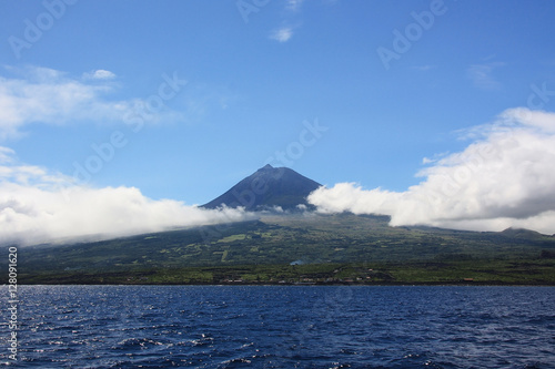 Vulkan Ponta do Pico der Azoren.