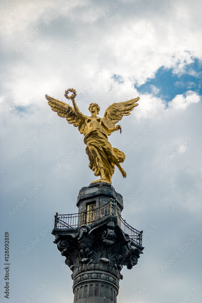 Obraz premium Detail of Angel of Independence Monument - Mexico City, Mexico