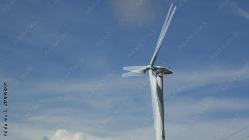 Windmill for electric power production in Thailand Windmill for electric power production in Thailand