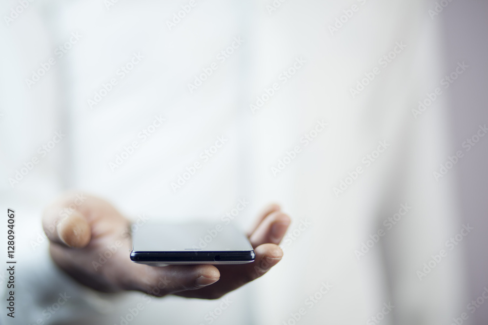 man hand phone man hand phone