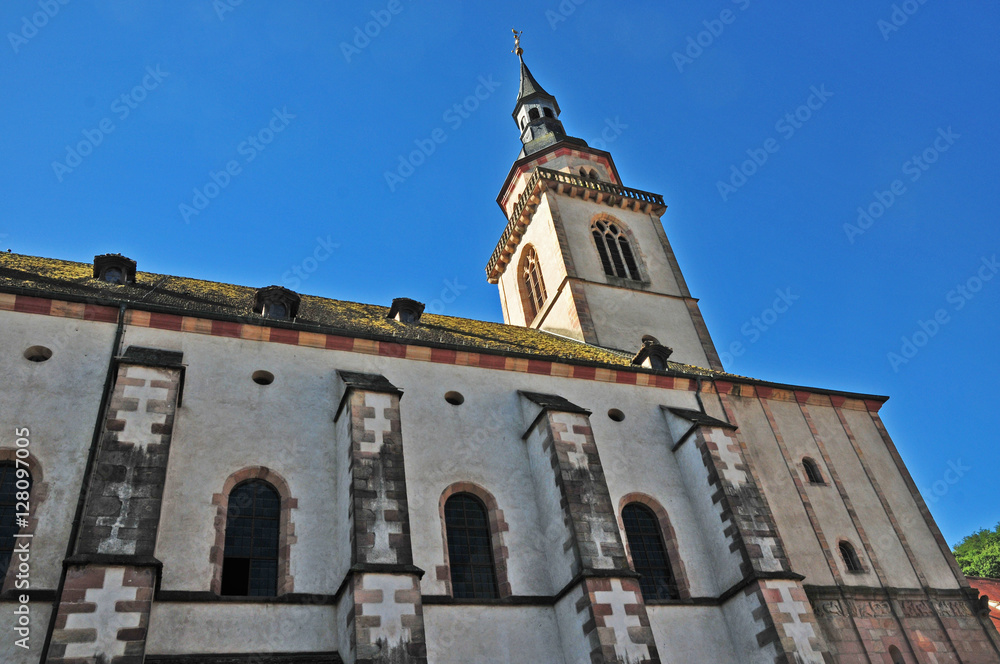 Andlau - chiesa di Saint-Pierre-et-Saint-Paul, France, Alsazia