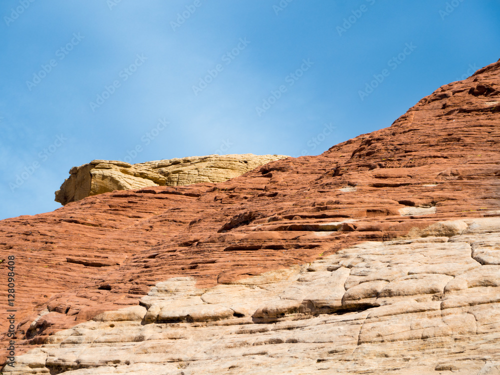 Fototapeta premium Red stripes of Aztec Sandstone