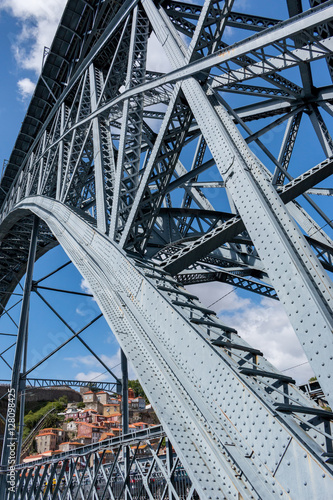 Dom Luise I bridge at the Douro River, 23. may 2014 city Porto o © Arpad