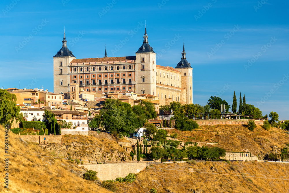 The Alcazar of Toledo, UNESCO heritage site in Spain