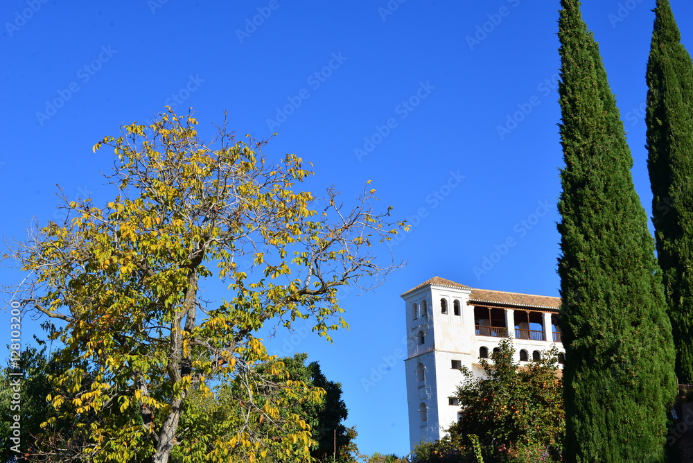 Palacio de Generalife in Granada UNESCO Weltkulturerbe