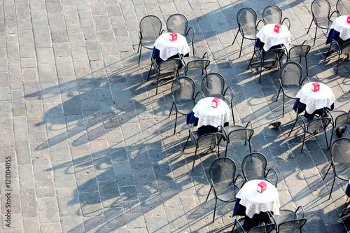 Photography Cafe Tables