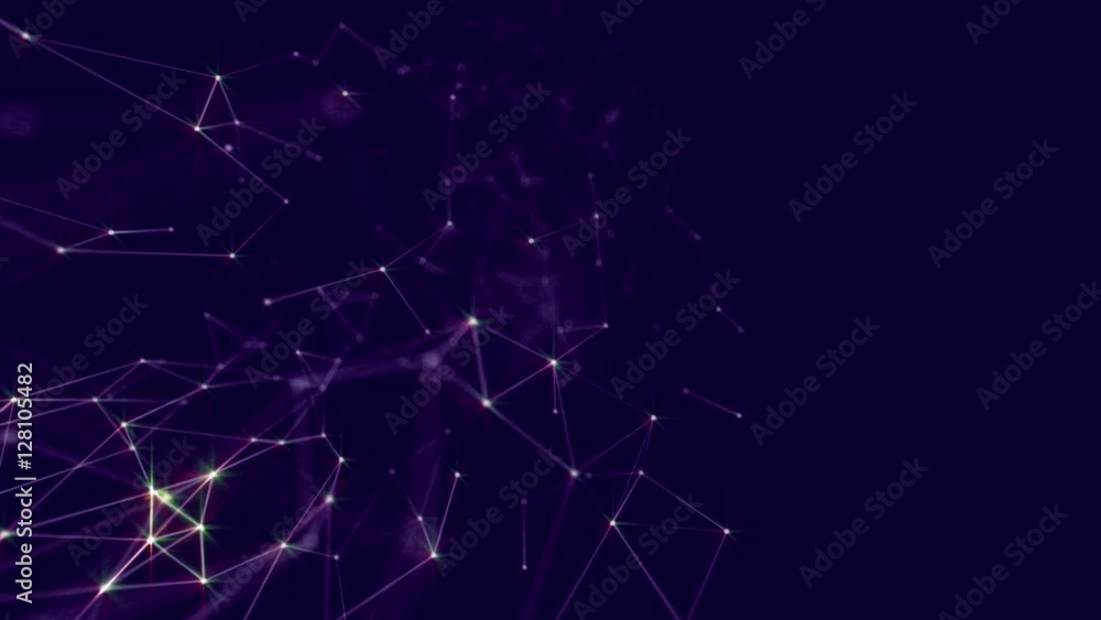 Plexus abstract technology and engineering background with original organic motion Plexus abstract technology and engineering background with original organic motion