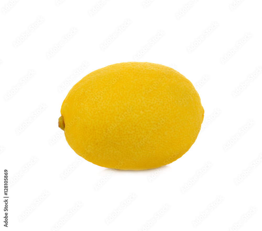 lemon isolated on white background lemon isolated on white background