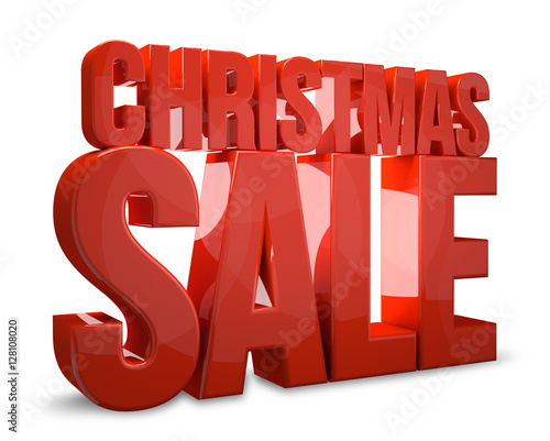 christmas sale 3d render ch...
