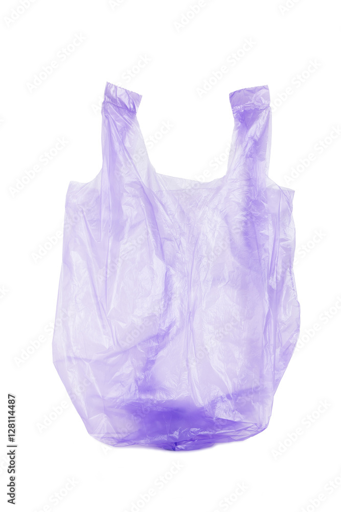 Plastic bag isolated on white background Plastic bag isolated on white background
