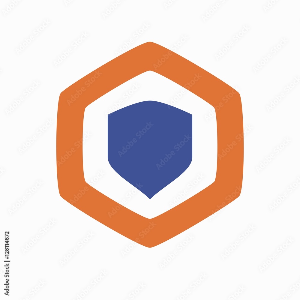 Shield logo design Shield logo design