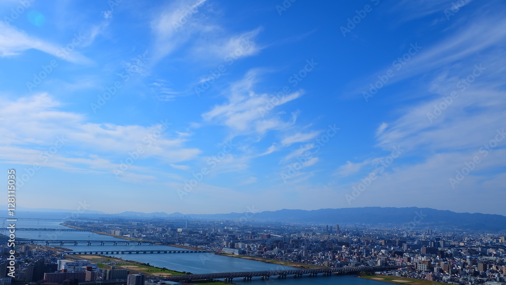 大阪の都市風景