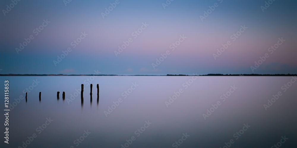 Fototapeta premium Sunset on the Lough
