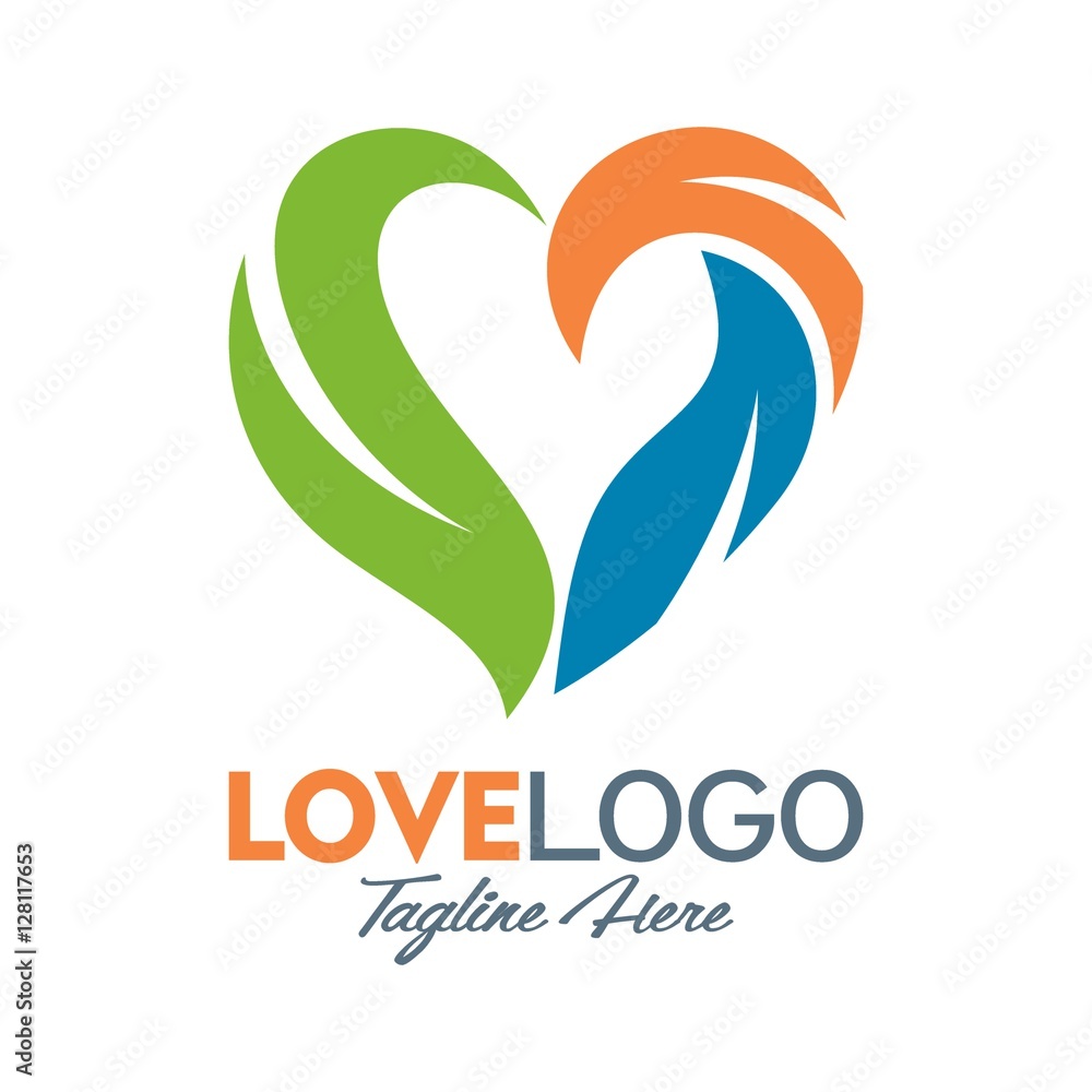 love vector logo love vector logo
