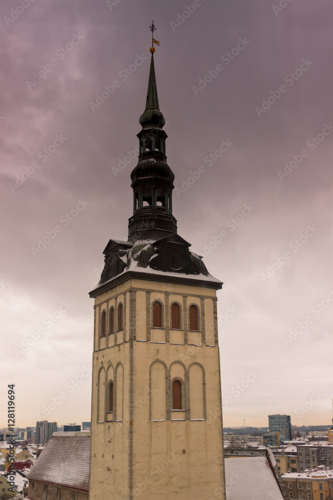 Tower Of The St Nicholas Church Tower Of The St Nicholas Church