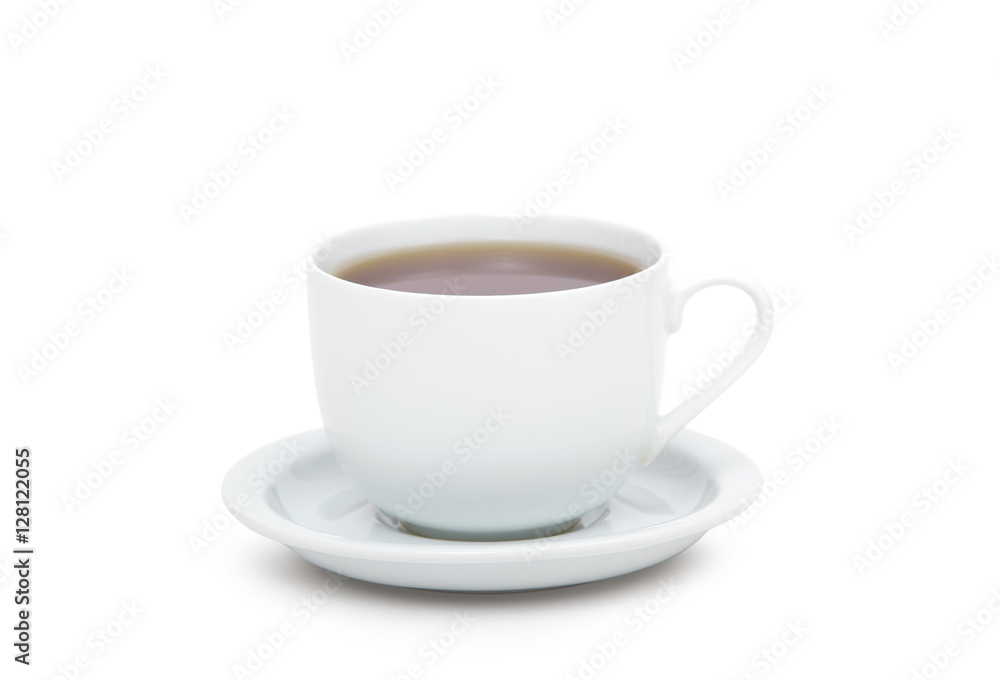 cup of tea on white background cup of tea on white background