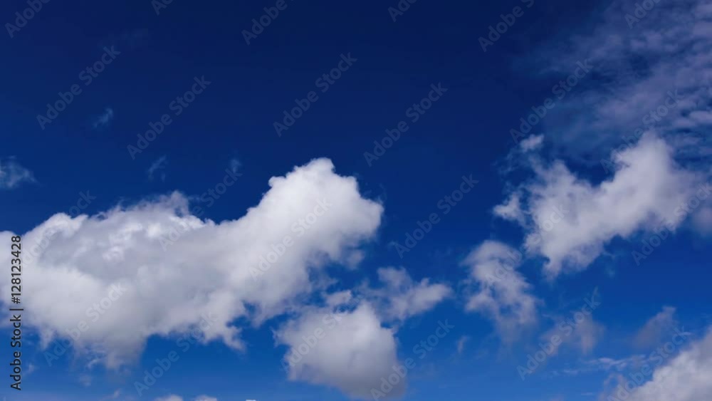 青空と白雲 青空と白雲
