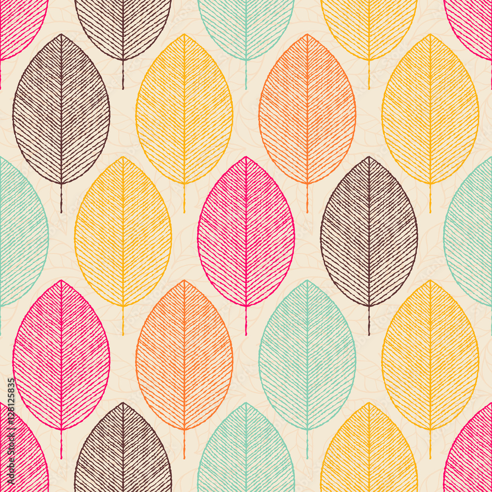 Ethnic floral seamless pattern Ethnic floral seamless pattern