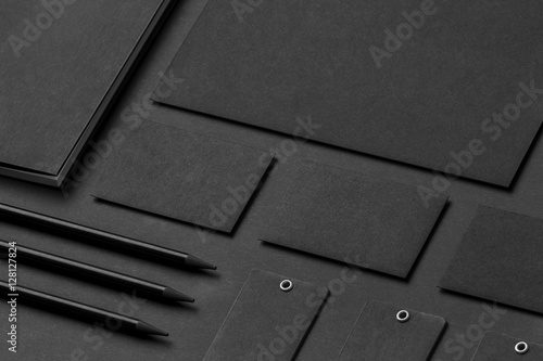 Brand identity mockup. Blank corporate stationery set