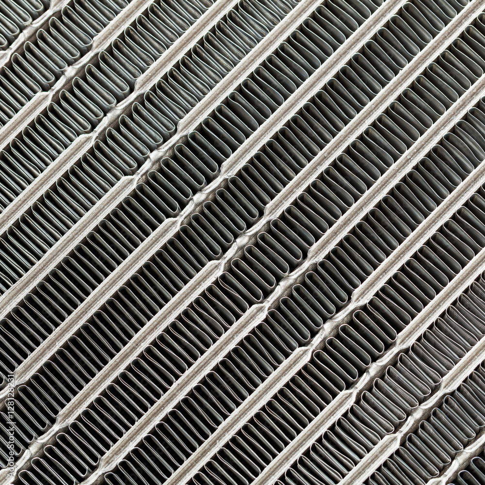 Car air conditioning condenser texture Car air conditioning condenser texture