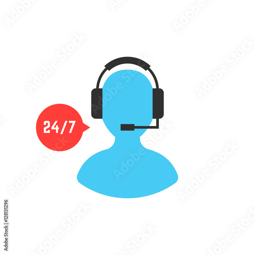 support service with user icon