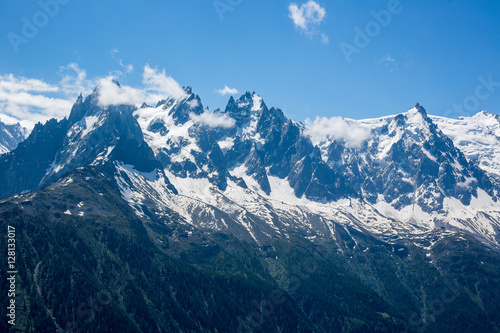 Fototapeta Naklejka Na Ścianę i Meble -  Die wunderschöne Bergwelt des Wallis