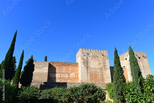 Alcazaba Alhambra Granada in Andalusien photo