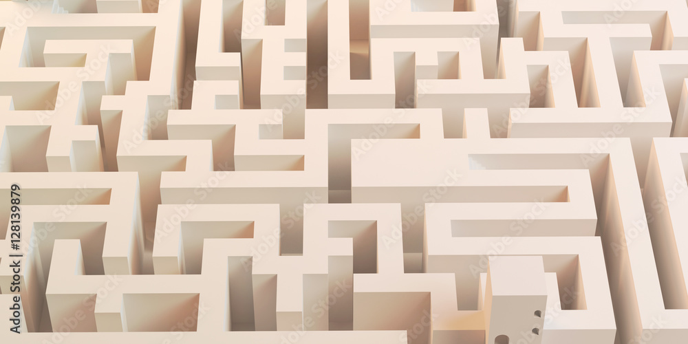 3d rendering labyrinth background illustration 3d rendering labyrinth background illustration