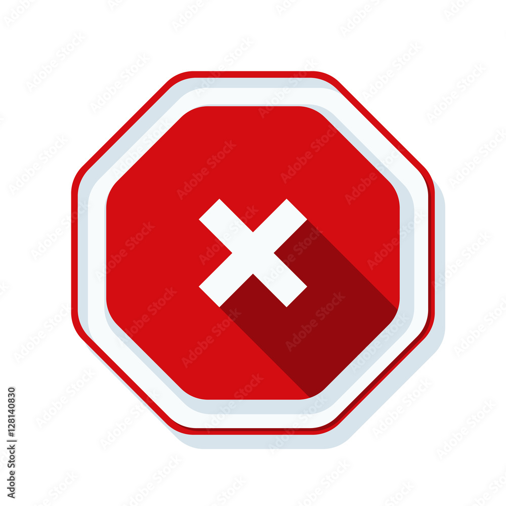 Obraz premium Irritant hazard sign