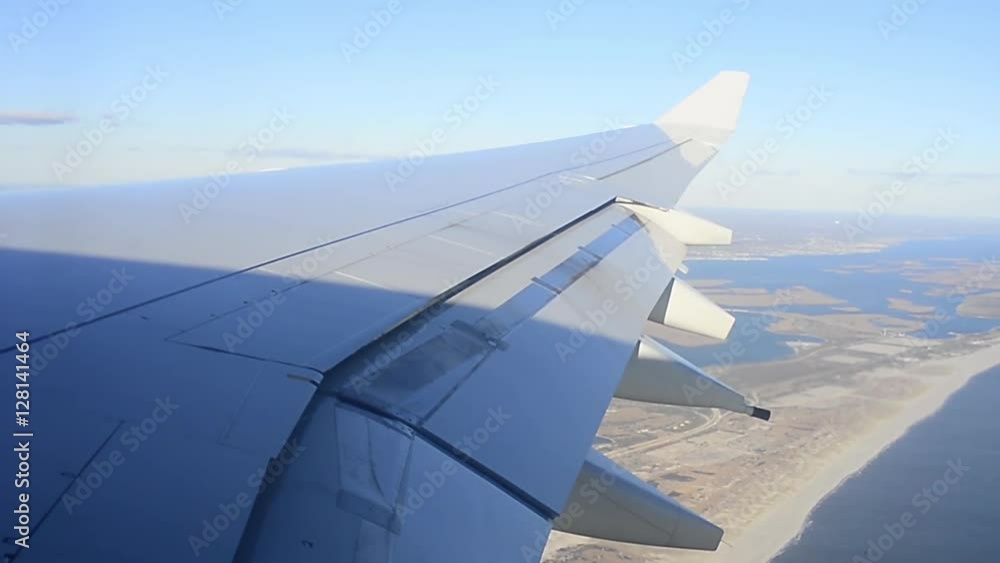 airplane wing airplane wing