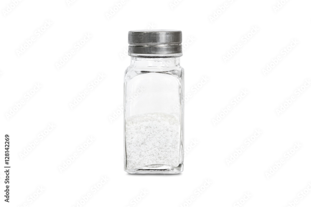 bottle with salt bottle with salt