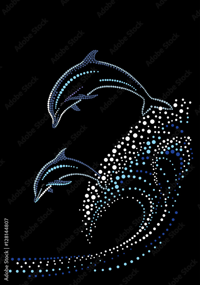 Obraz premium Dolphins